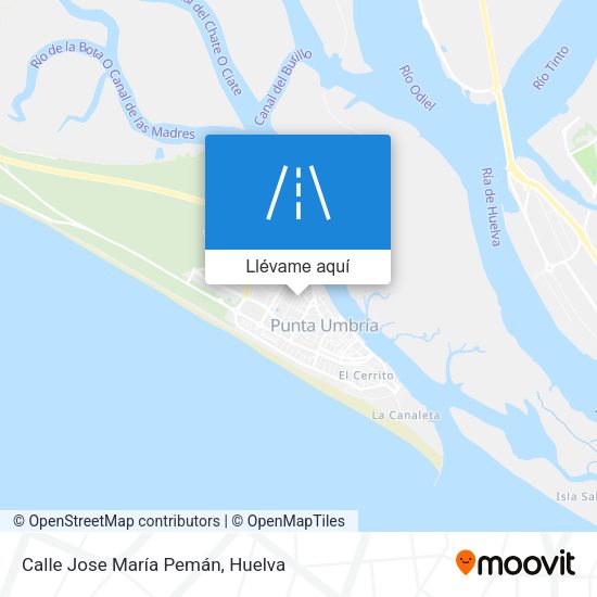 Mapa Calle Jose María Pemán