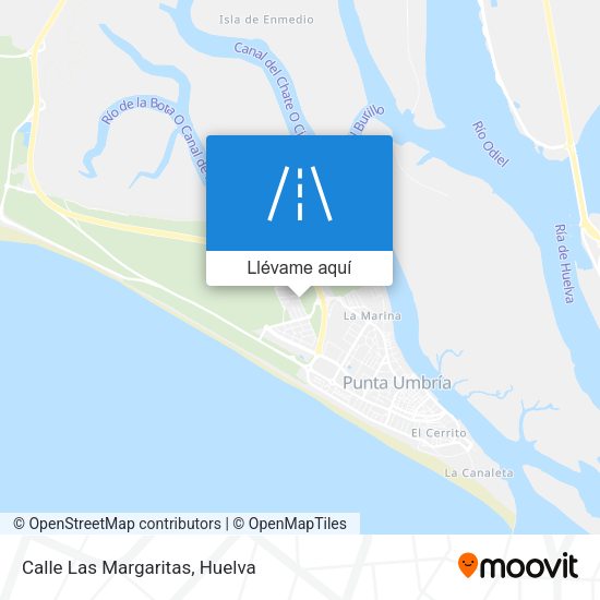 Mapa Calle Las Margaritas
