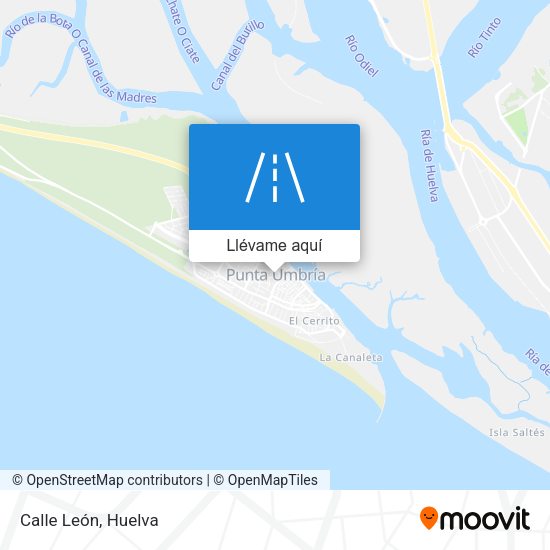 Mapa Calle León