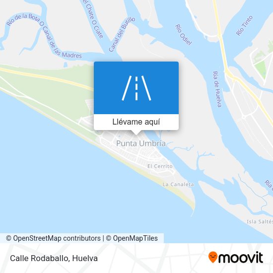 Mapa Calle Rodaballo