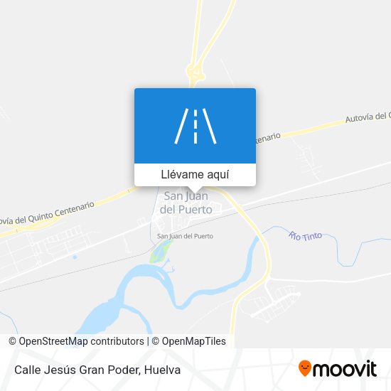 Mapa Calle Jesús Gran Poder