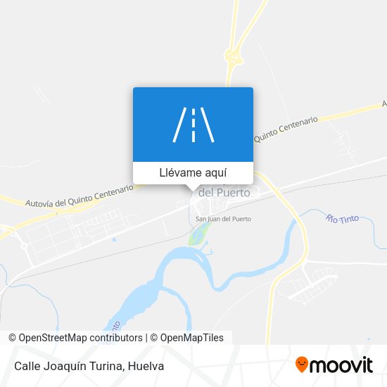 Mapa Calle Joaquín Turina
