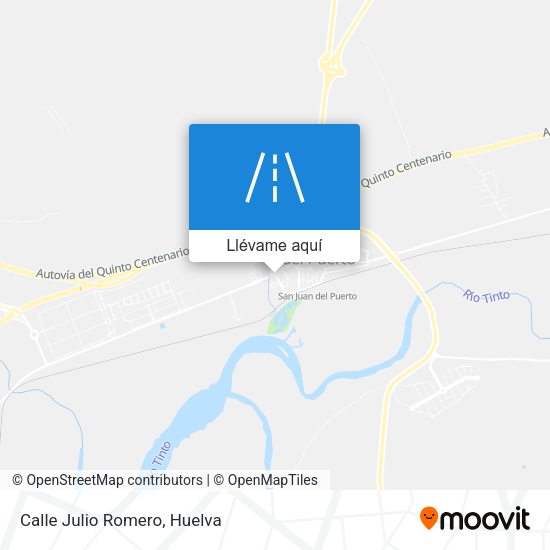 Mapa Calle Julio Romero