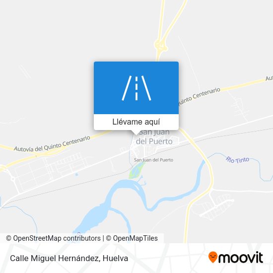 Mapa Calle Miguel Hernández