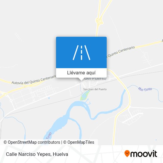 Mapa Calle Narciso Yepes