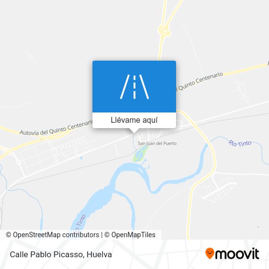Mapa Calle Pablo Picasso