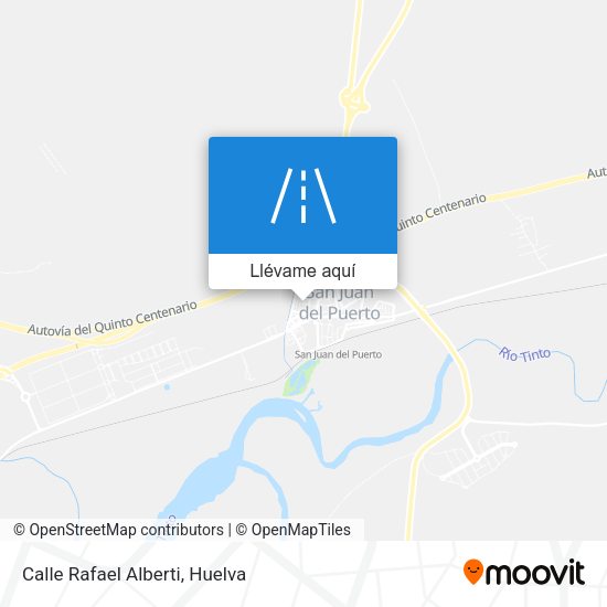 Mapa Calle Rafael Alberti