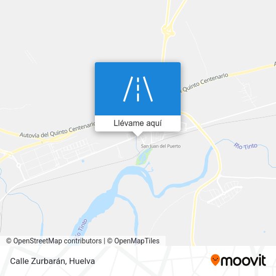 Mapa Calle Zurbarán
