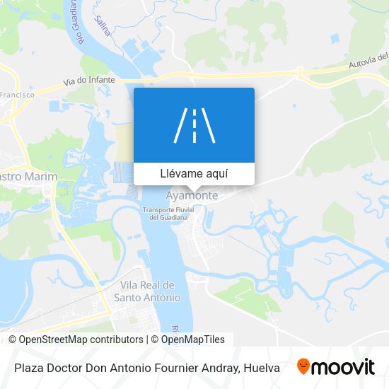 Mapa Plaza Doctor Don Antonio Fournier Andray