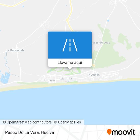 Mapa Paseo De La Vera