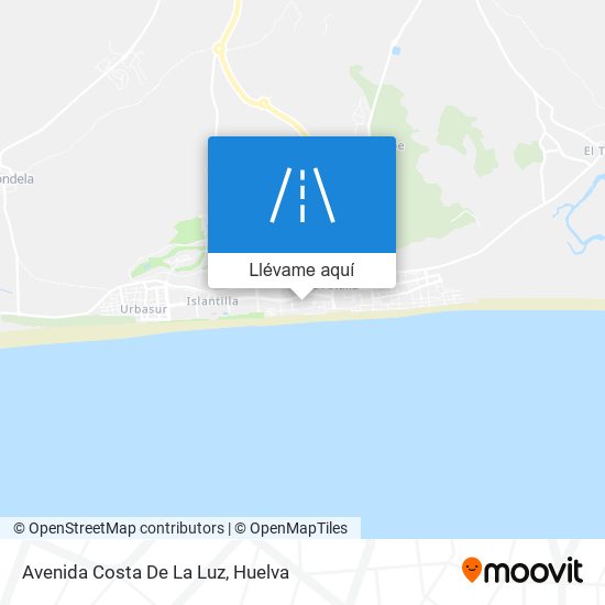 Mapa Avenida Costa De La Luz