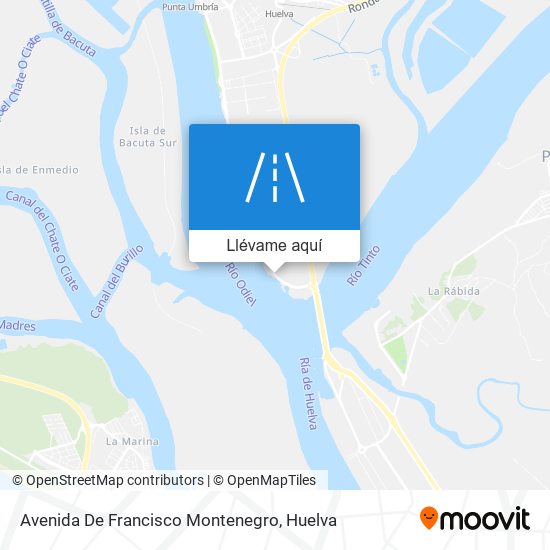 Mapa Avenida De Francisco Montenegro