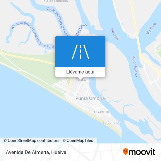 Mapa Avenida De Almería