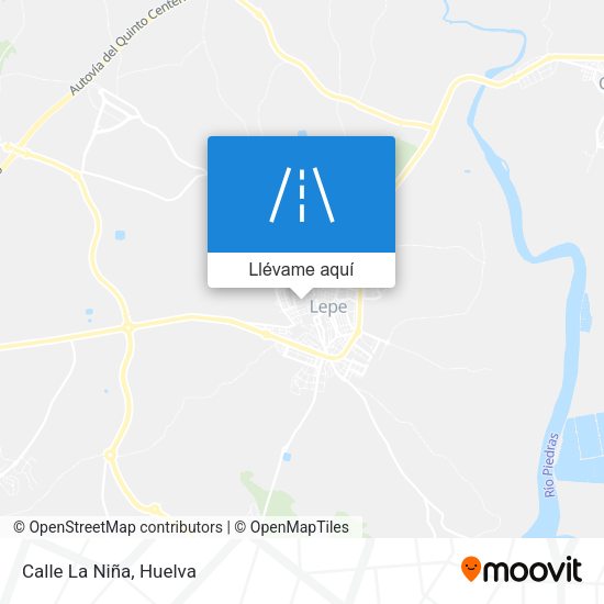 Mapa Calle La Niña
