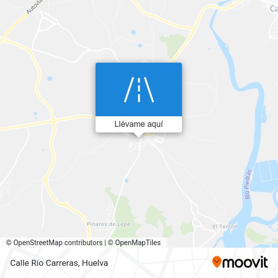 Mapa Calle Río Carreras