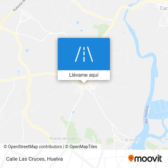 Mapa Calle Las Cruces