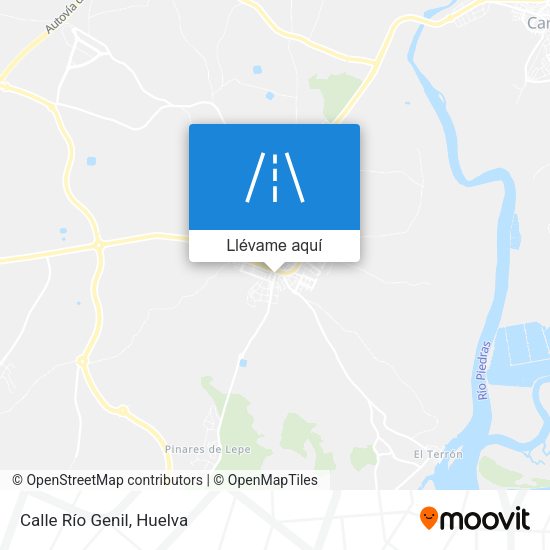 Mapa Calle Río Genil