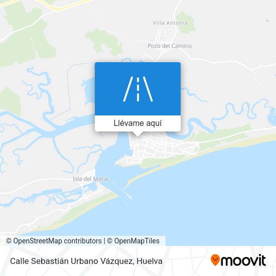 Mapa Calle Sebastián Urbano Vázquez