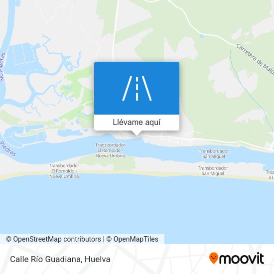 Mapa Calle Río Guadiana