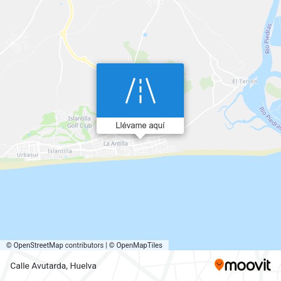 Mapa Calle Avutarda