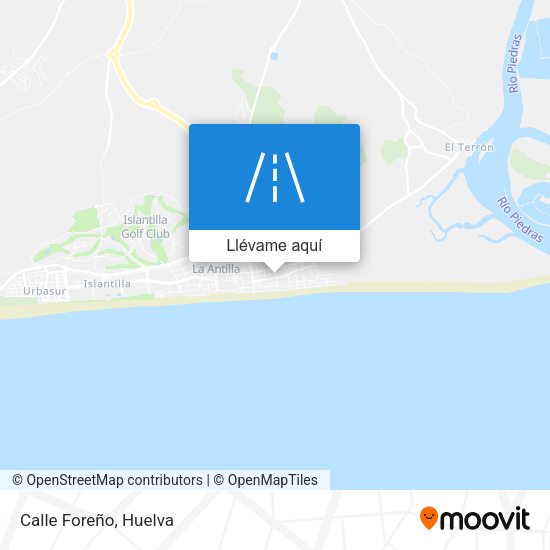 Mapa Calle Foreño