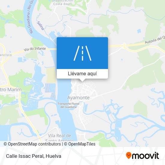 Mapa Calle Issac Peral