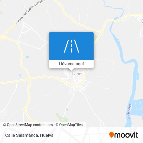 Mapa Calle Salamanca