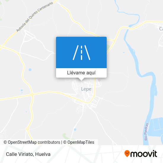 Mapa Calle Viriato