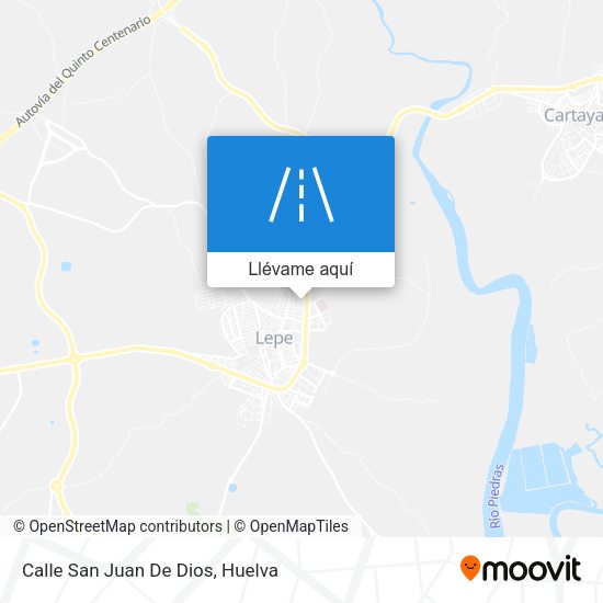 Mapa Calle San Juan De Dios