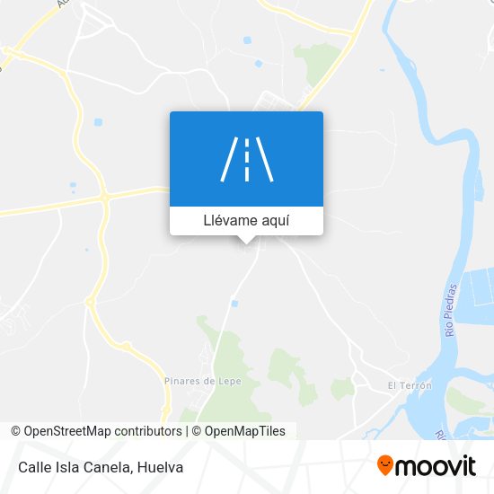 Mapa Calle Isla Canela