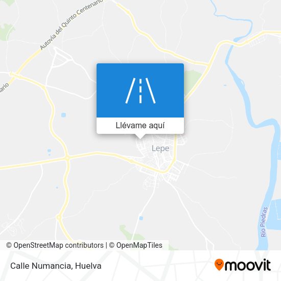 Mapa Calle Numancia