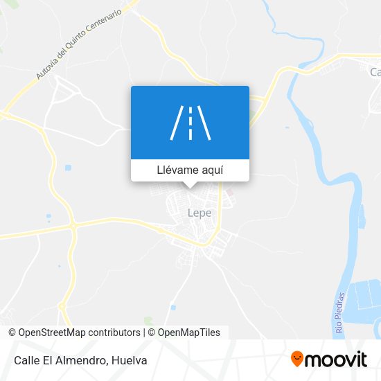 Mapa Calle El Almendro
