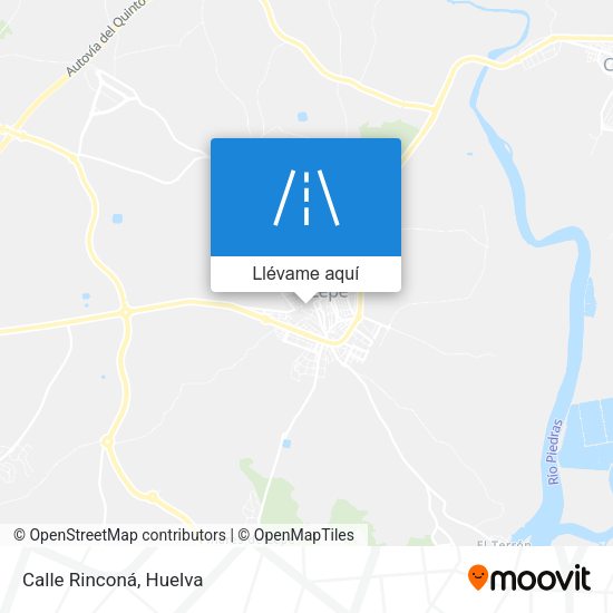 Mapa Calle Rinconá