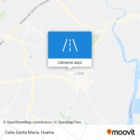 Mapa Calle Santa María