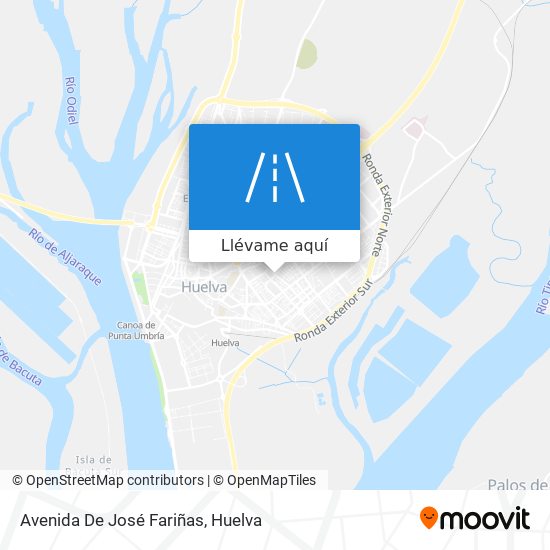 Mapa Avenida De José Fariñas