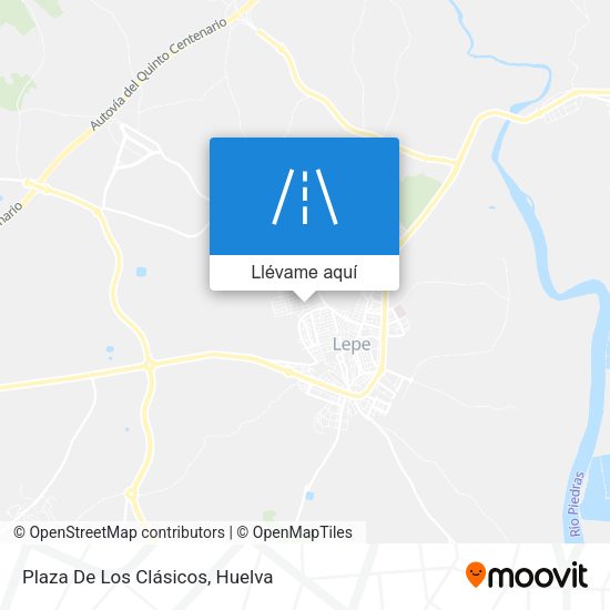 Mapa Plaza De Los Clásicos