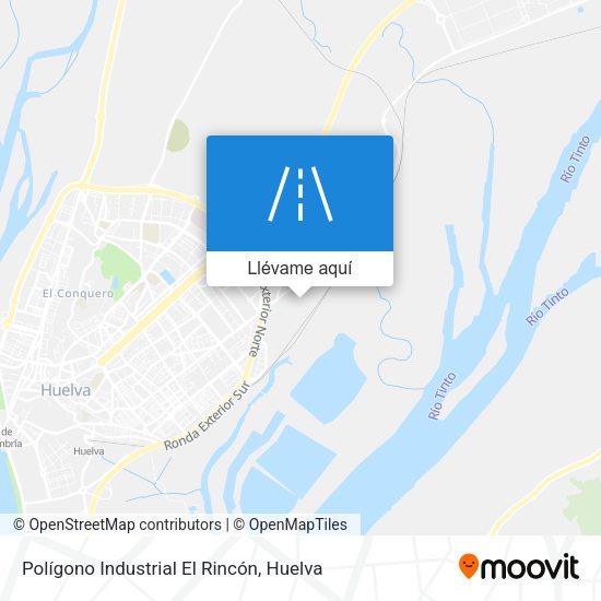 Mapa Polígono Industrial El Rincón
