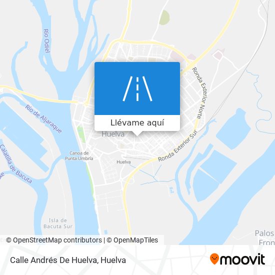 Mapa Calle Andrés De Huelva