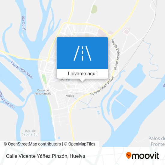Mapa Calle Vicente Yáñez Pinzón
