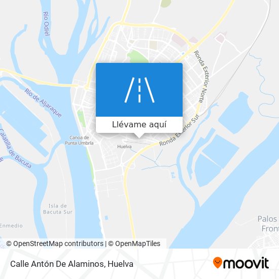 Mapa Calle Antón De Alaminos