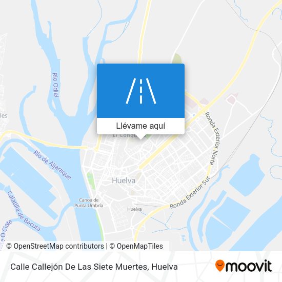Mapa Calle Callejón De Las Siete Muertes