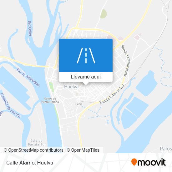 Mapa Calle Álamo