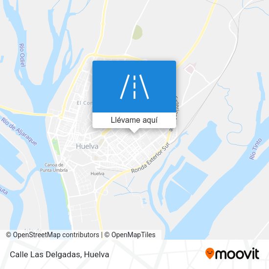 Mapa Calle Las Delgadas