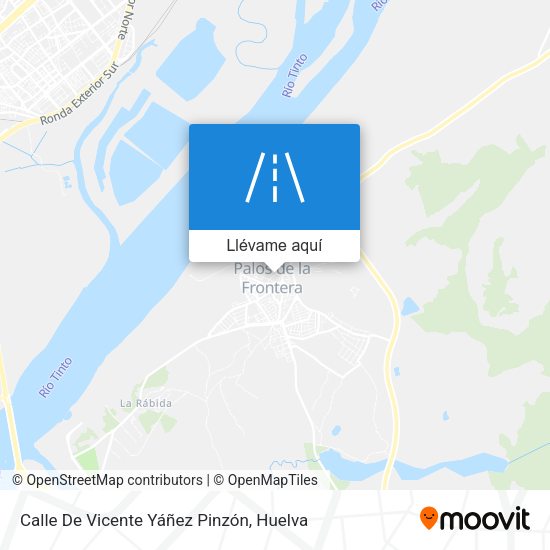 Mapa Calle De Vicente Yáñez Pinzón