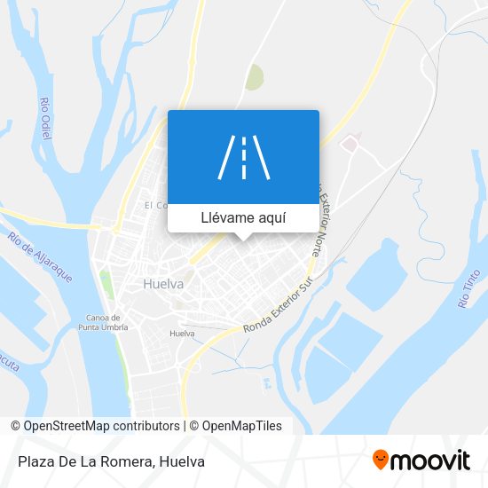 Mapa Plaza De La Romera