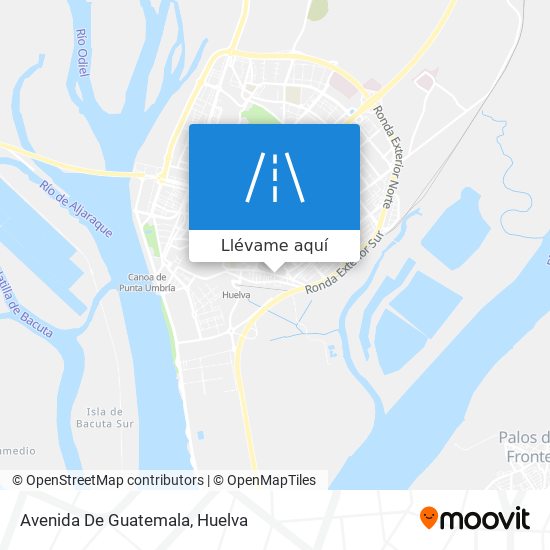 Mapa Avenida De Guatemala