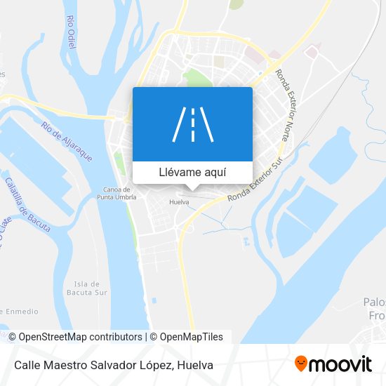 Mapa Calle Maestro Salvador López
