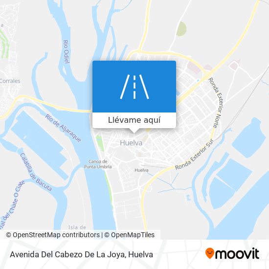 Mapa Avenida Del Cabezo De La Joya