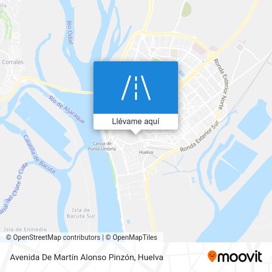 Mapa Avenida De Martín Alonso Pinzón