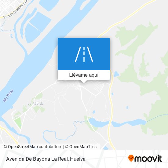 Mapa Avenida De Bayona La Real